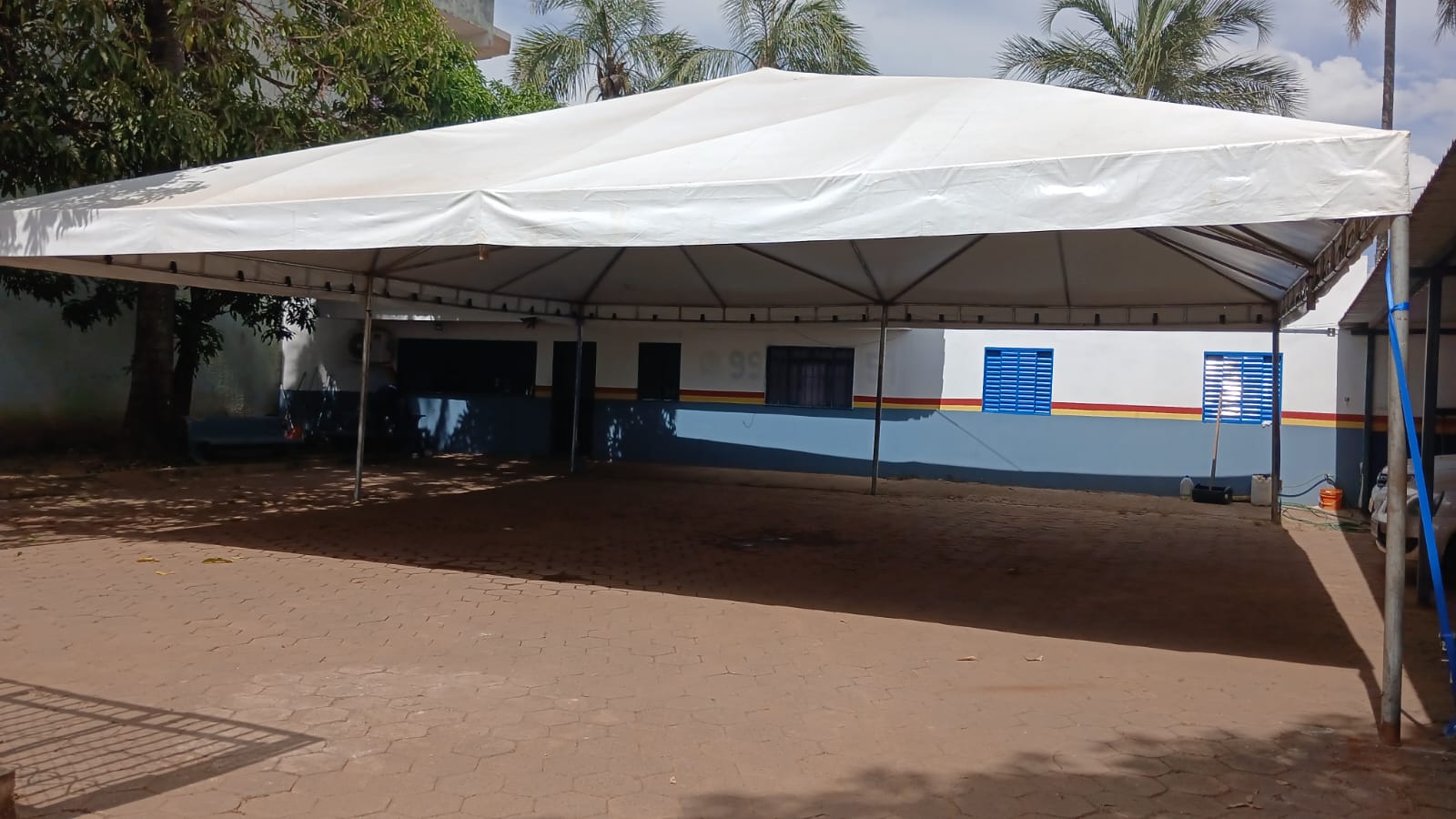 Tenda para feira ou ação promocional